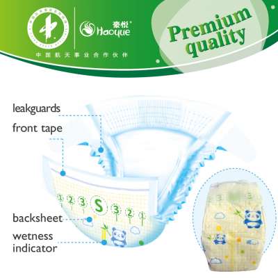 Export to Africa Hope baby brand Baby Diaper with Economic Price and Fast absorption