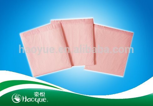 Under pads pet and medical under pads manufacture in China jiangsu